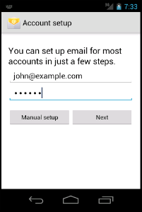 Tutorial sobre Como configurar uma conta de Email em seu dispositivo Android - Imagem Tutorial 3