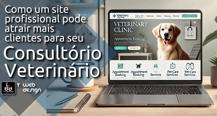 Como um site profissional pode atrair mais clientes para seu consultório veterinário