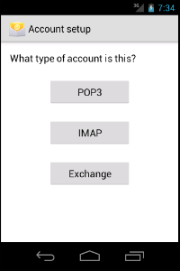 Tutorial sobre Como configurar uma conta de Email em seu dispositivo Android - Imagem Tutorial 4