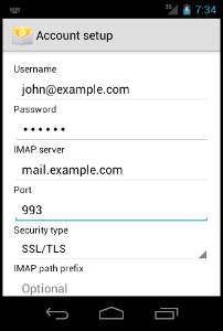Tutorial sobre Como configurar uma conta de Email em seu dispositivo Android - Imagem Tutorial 5