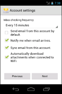 Tutorial sobre Como configurar uma conta de Email em seu dispositivo Android - Imagem Tutorial 7