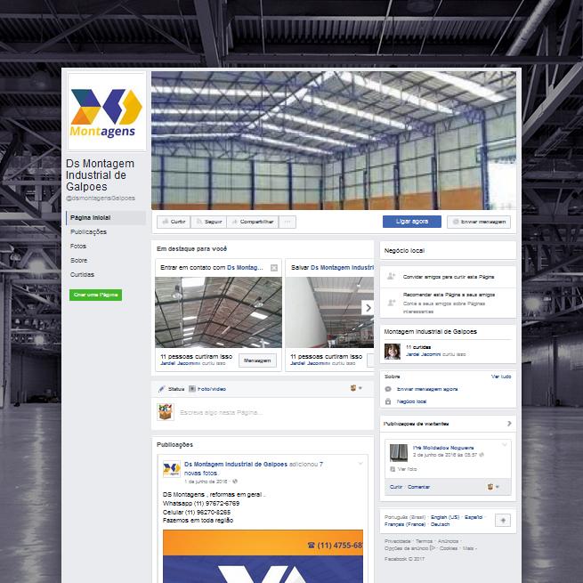 DS Montagem Industrial de Galpões